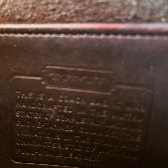 Coach Casino 9924 Black Leather Crossbody Bag - Picture 12 of 14